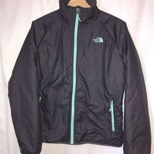 North Face jacket - navy/slate blue - Medium EUC